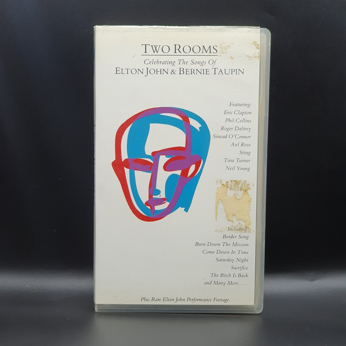 Various – Two Rooms, Celebrating The Songs Of Elton John & Bernie Taupin (VHS)