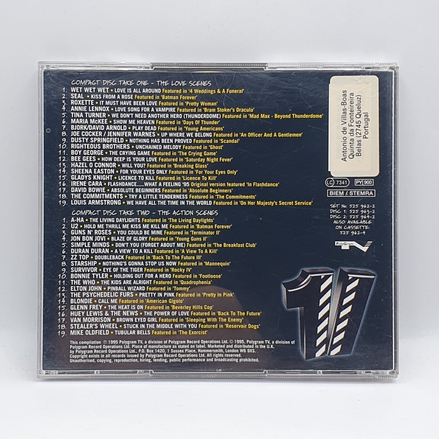 Various - The No. 1 Movies Album (2xCD)
