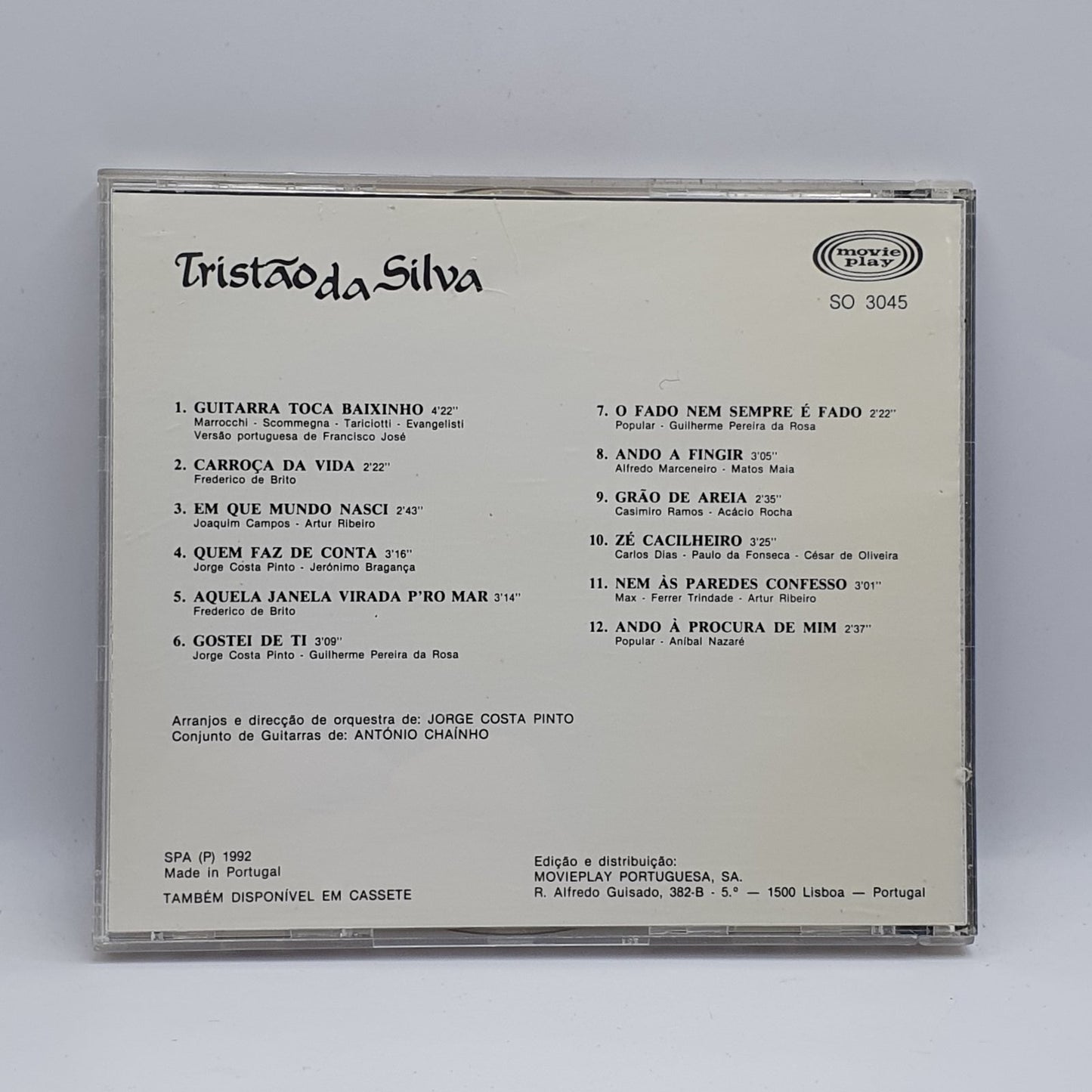 Tristão Da Silva - Guitarra Toca Baixinho (CD)