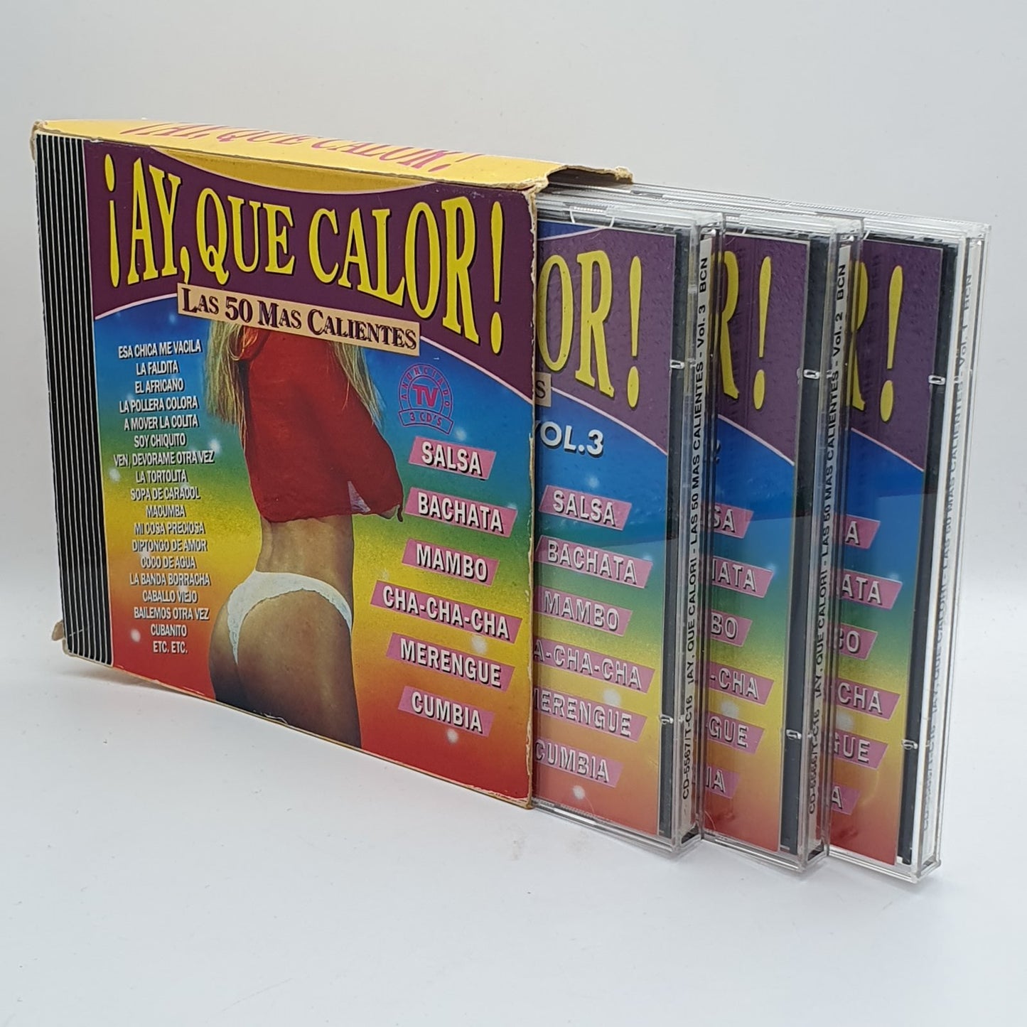 Various - Ay, Que Calor! (Las 50 Mas Calientes) (3xCD)