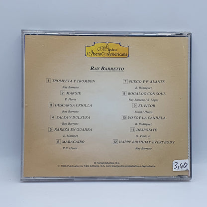 Ray Barretto - La Música de Iberoamérica - Estados Unidos II (CD)