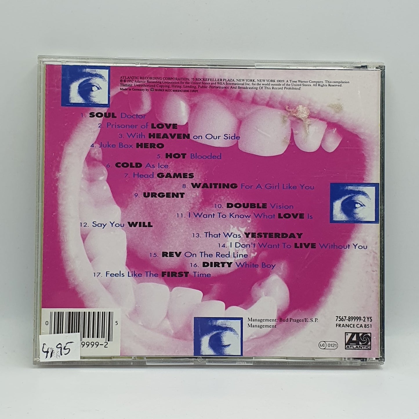 Foreigner - The Very Best...And Beyond (CD)