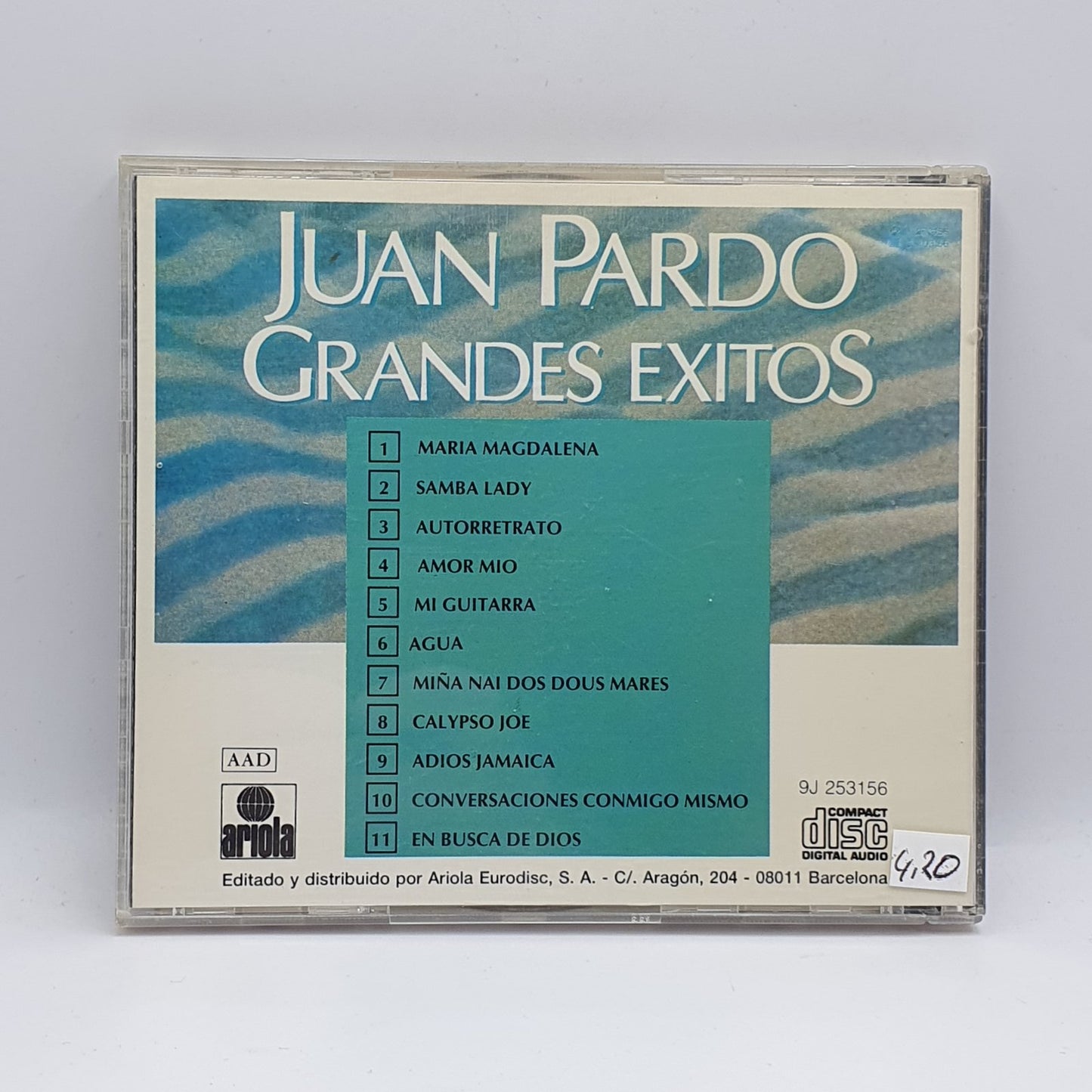 Juan Pardo - Grandes Éxitos (CD)