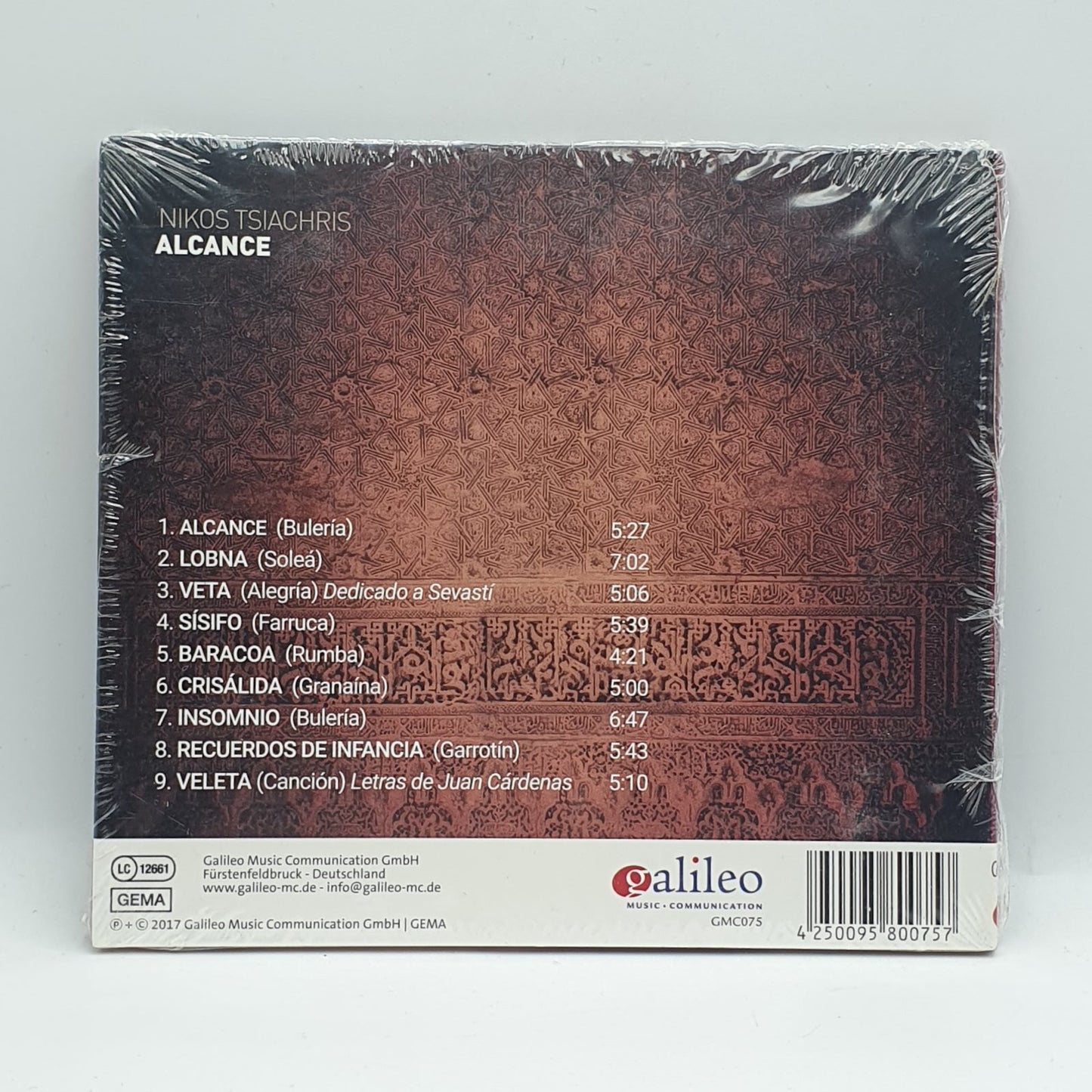 Nikos Tsiachris - Alcance (CD)