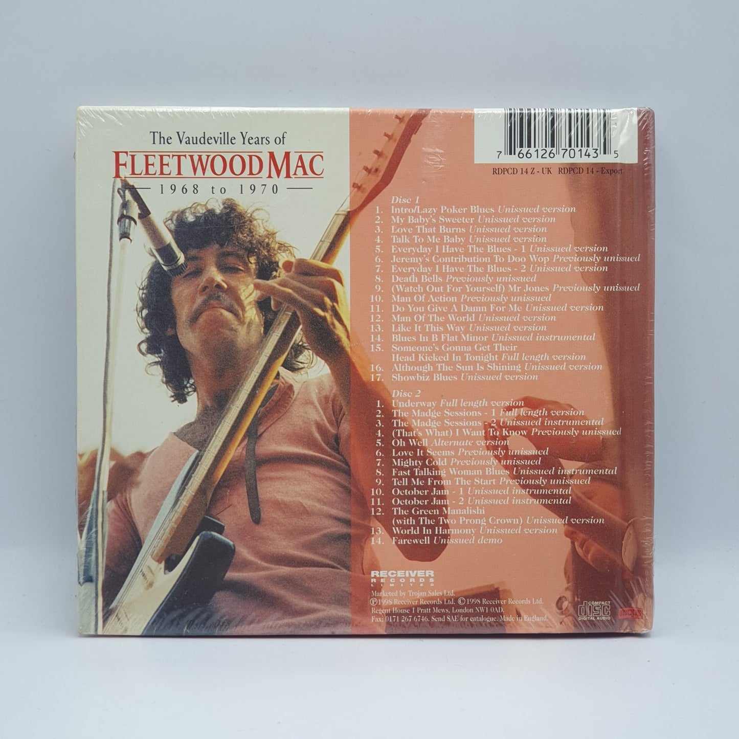Fleetwood Mac - The Vaudeville Years Of Fleetwood Mac 1968 To 1970 (2xCD)