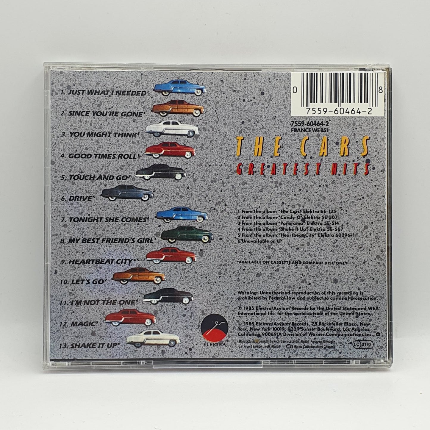 The Cars - The Cars Greatest Hits (CD)