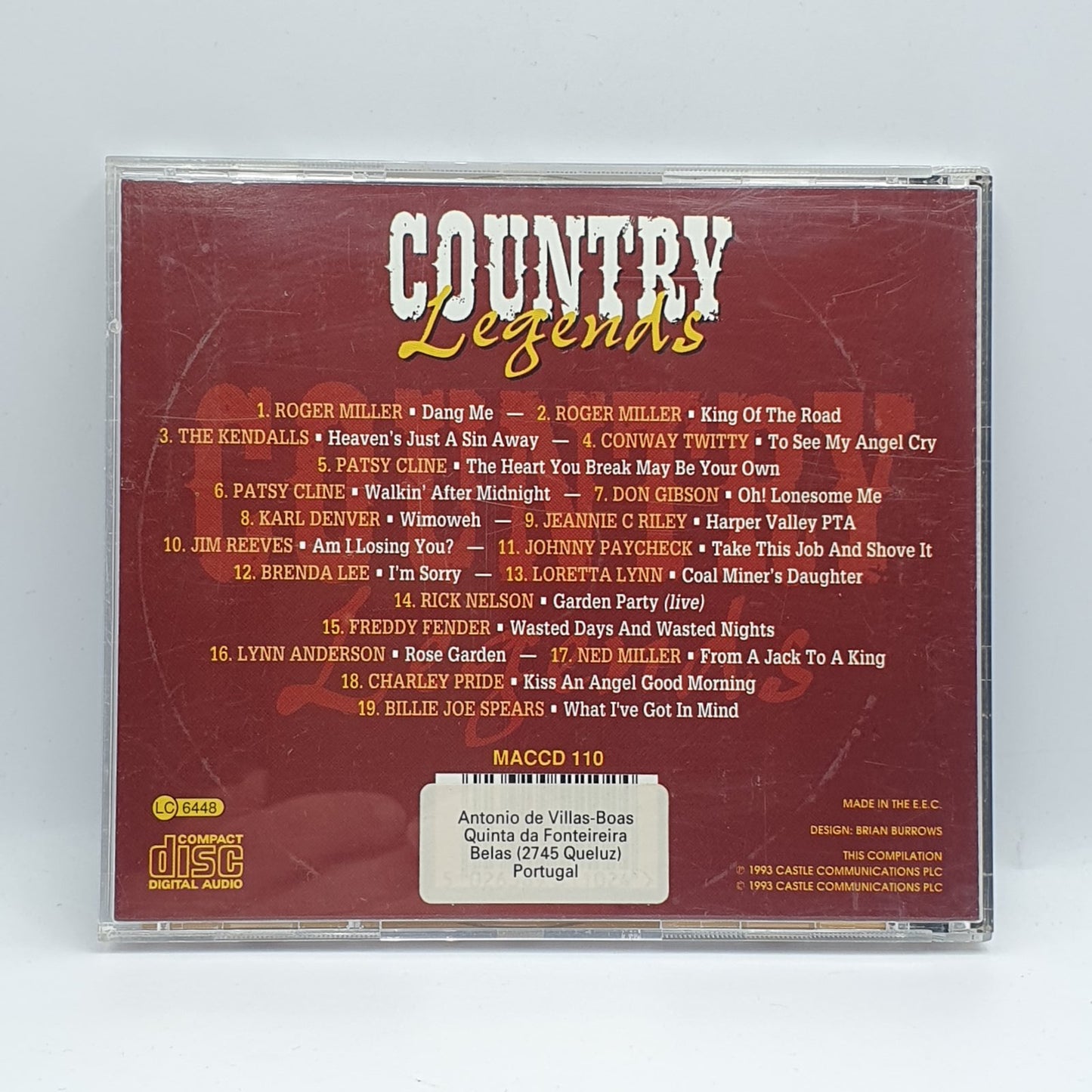 Various - Country Legends (CD)