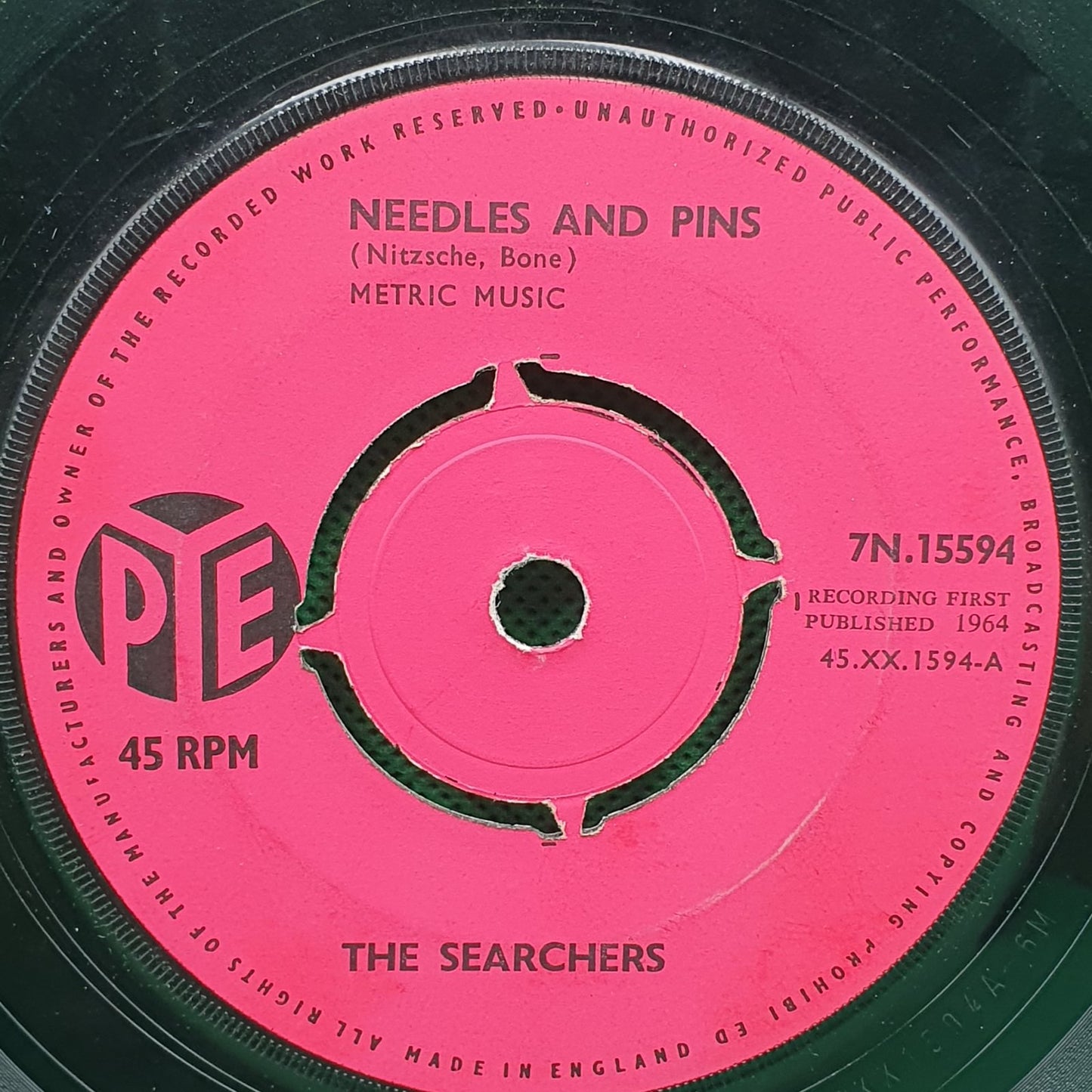 The Searchers - Needles And Pins (SP)