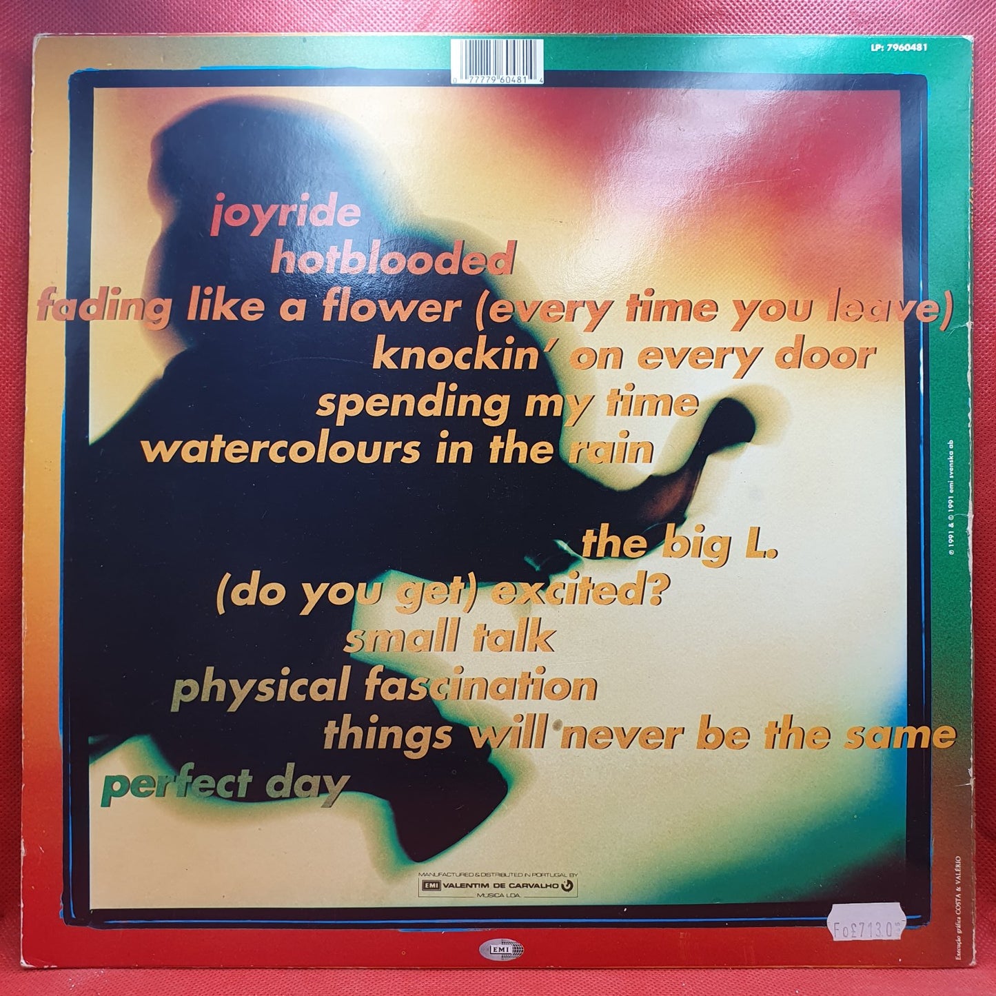 Roxette - Joyride (LP)