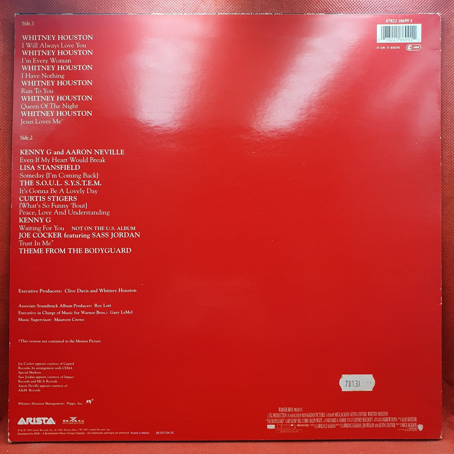 Various - The Bodyguard (Original Soundtrack Album) (LP)