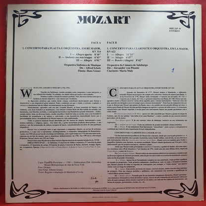 Mozart - Concertos Para Flauta e Clarinete KV314, KV622 (LP)