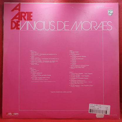 Vinicius De Moraes - A Arte De Vinicius De Moraes (2xLP)