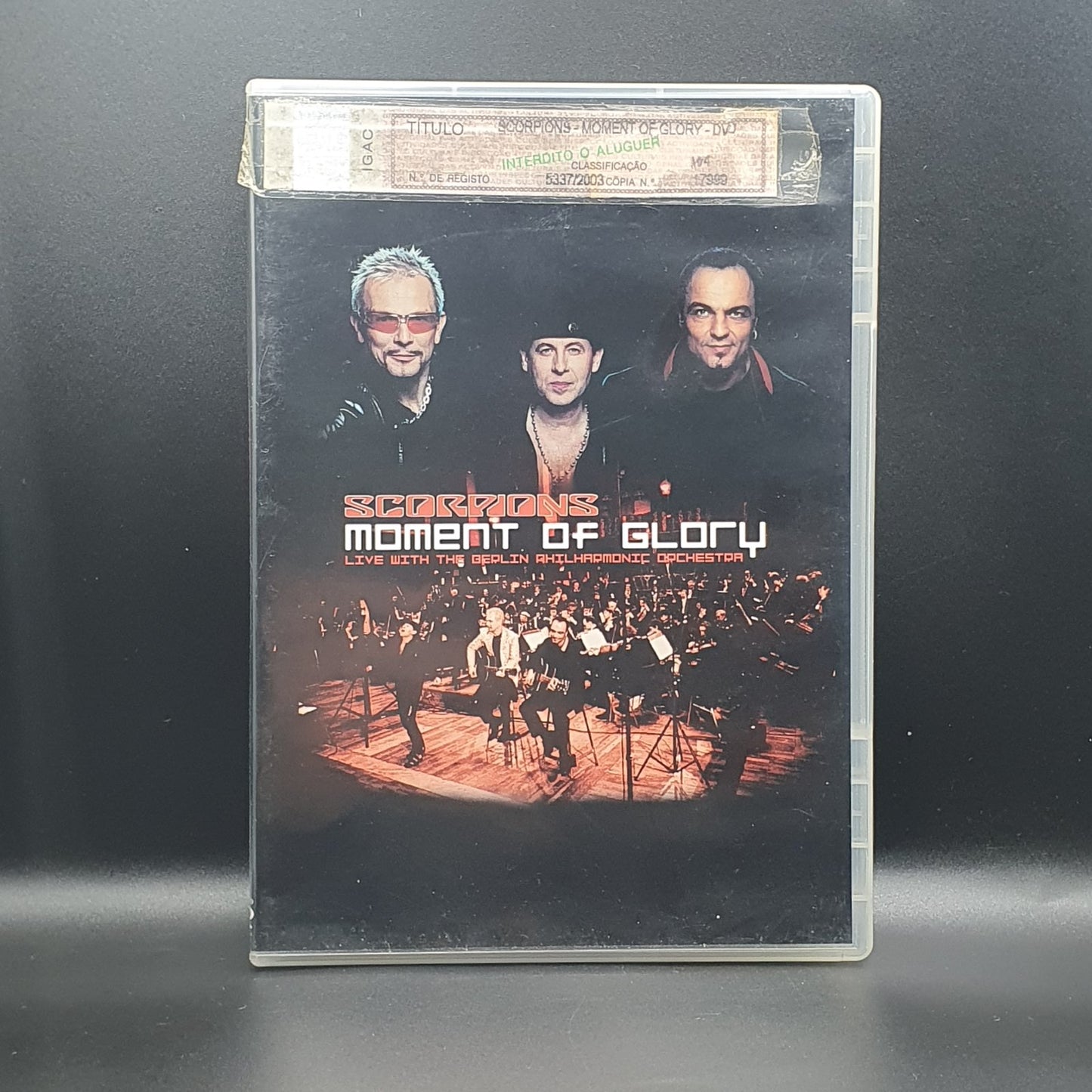Scorpions Live With The Berlin Philharmonic Orchestra* - Moment Of Glory (DVD Música)