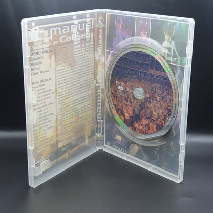 Emanuel - Ao Vivo No Coliseu (DVD Música)