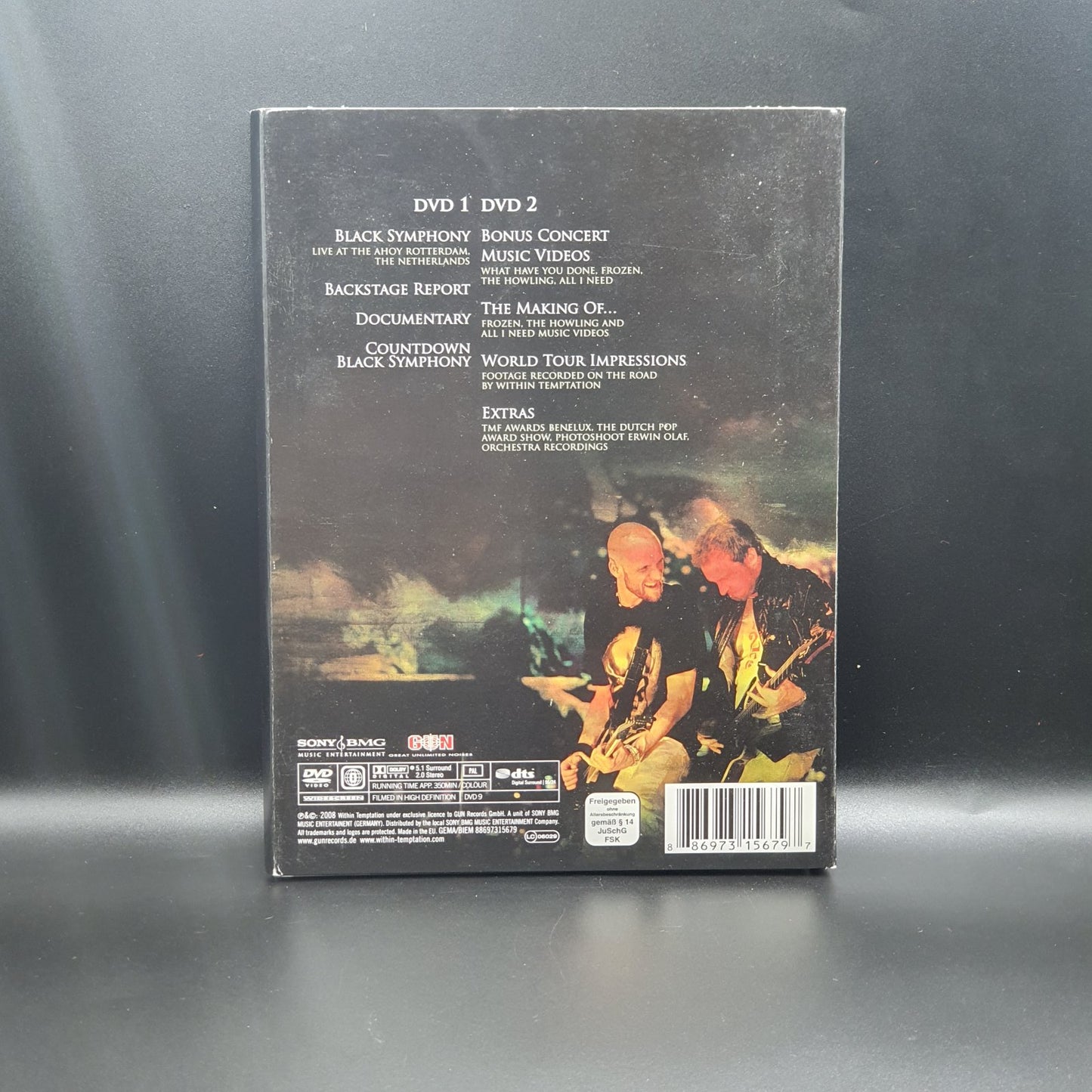 Within Temptation & The Metropole Orchestra* - Black Symphony (2xDVD Música)