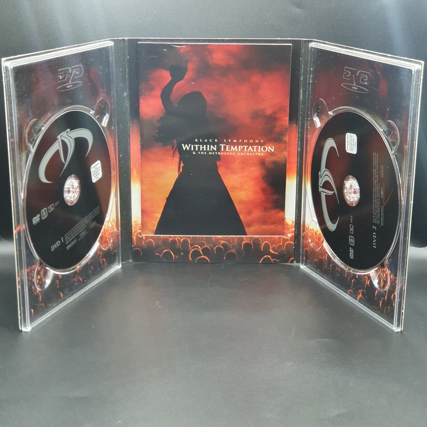 Within Temptation & The Metropole Orchestra* - Black Symphony (2xDVD Música)
