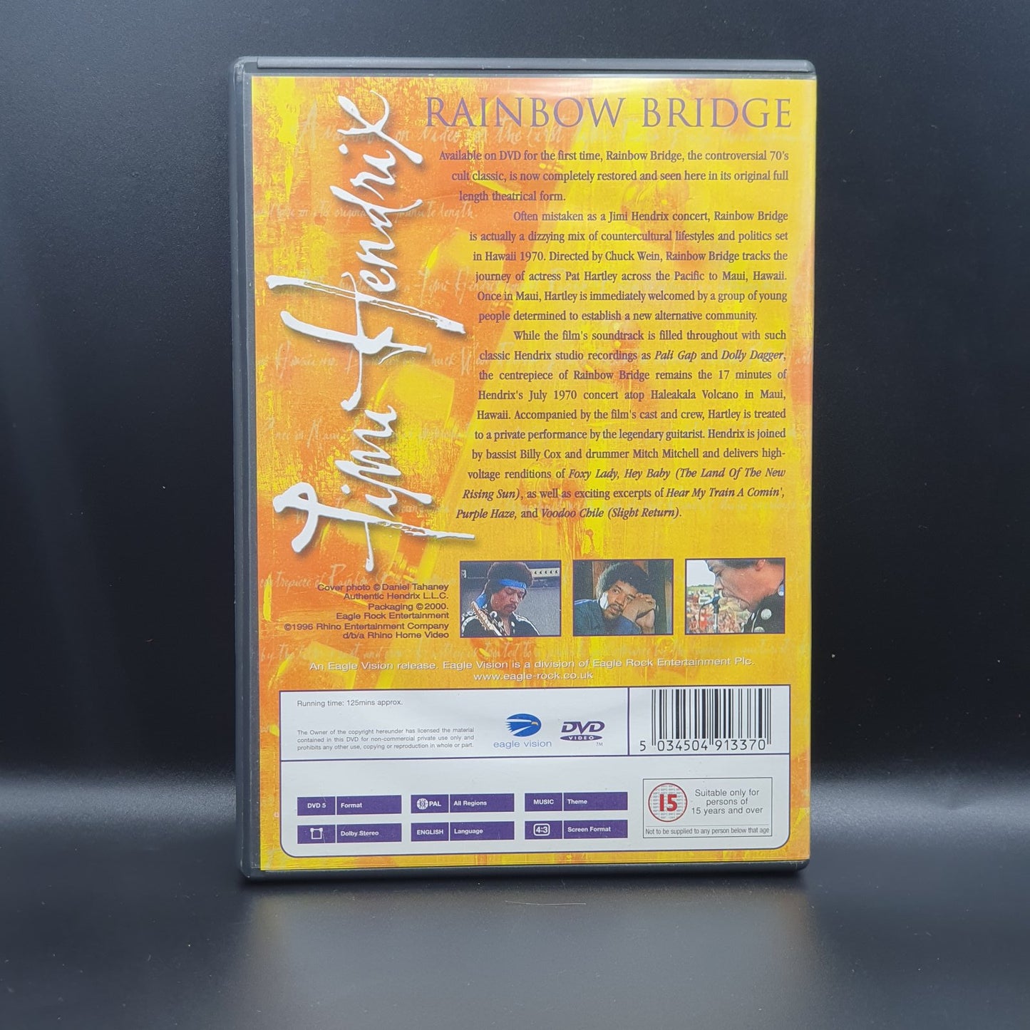Jimi Hendrix - Rainbow Bridge (DVD Música)
