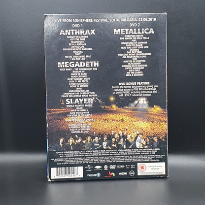 Metallica, Slayer, Megadeth, Anthrax - The Big 4: Live From Sofia, Bulgaria (2xDVD Música)