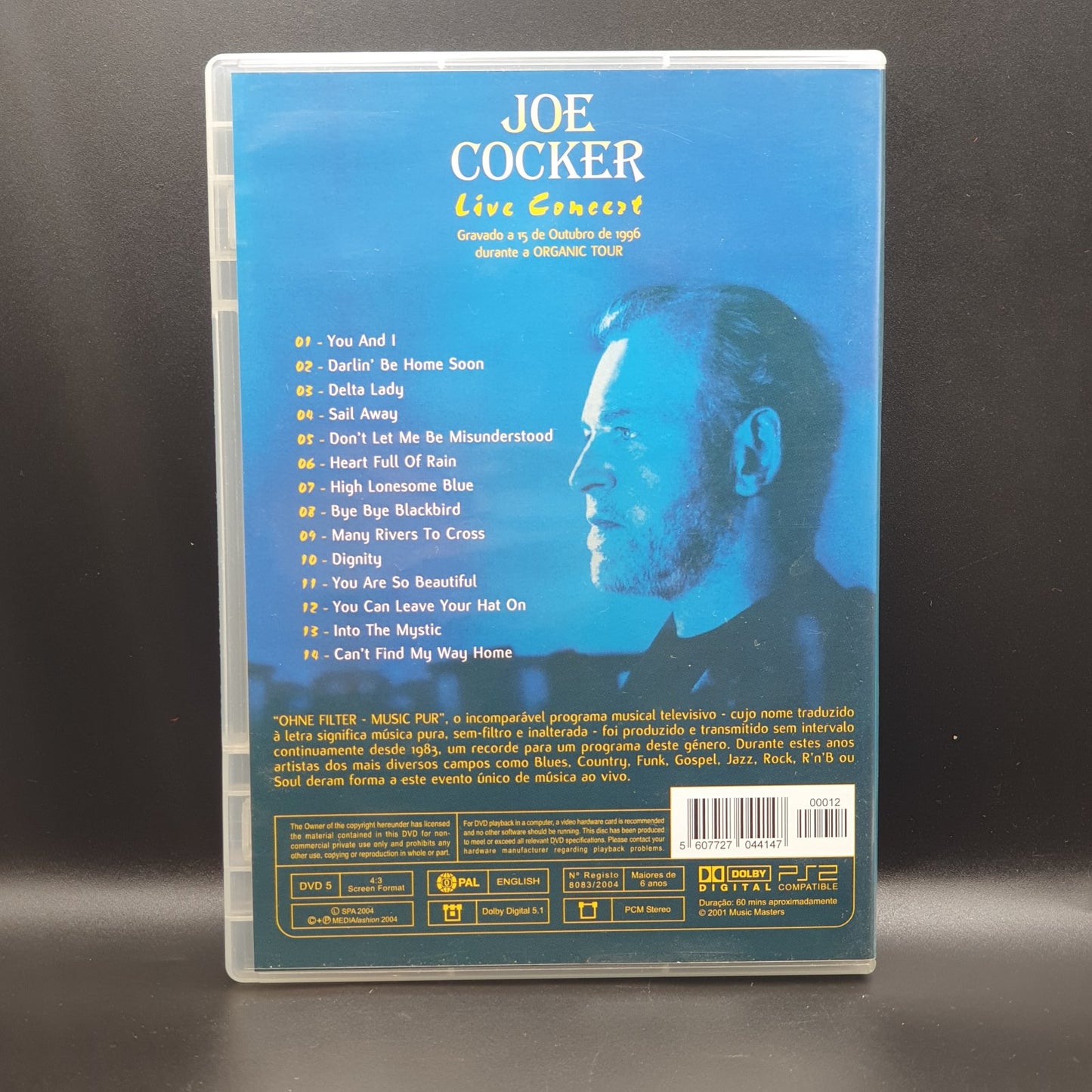 Joe Cocker - Joe Cocker Live Concert (DVD Música)