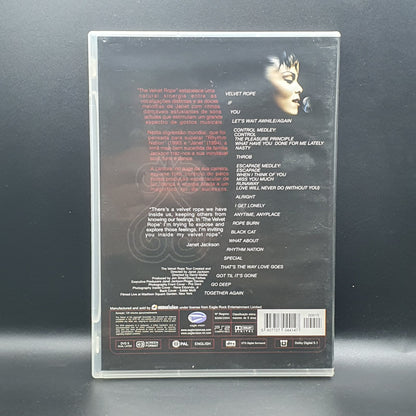 Janet Jackson - The Velvet Rope Tour, Live In Concert (DVD Música)