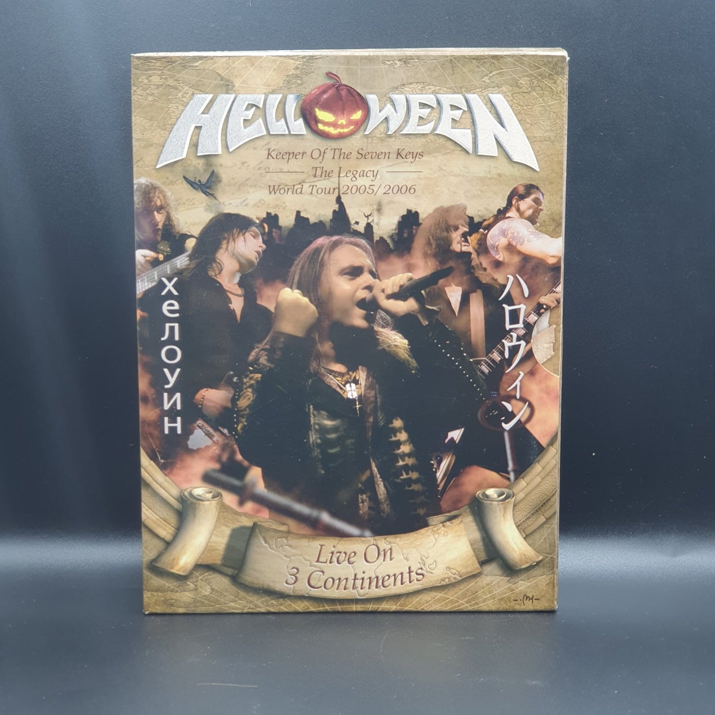 Helloween - Live On 3 Continents (DVD Música)