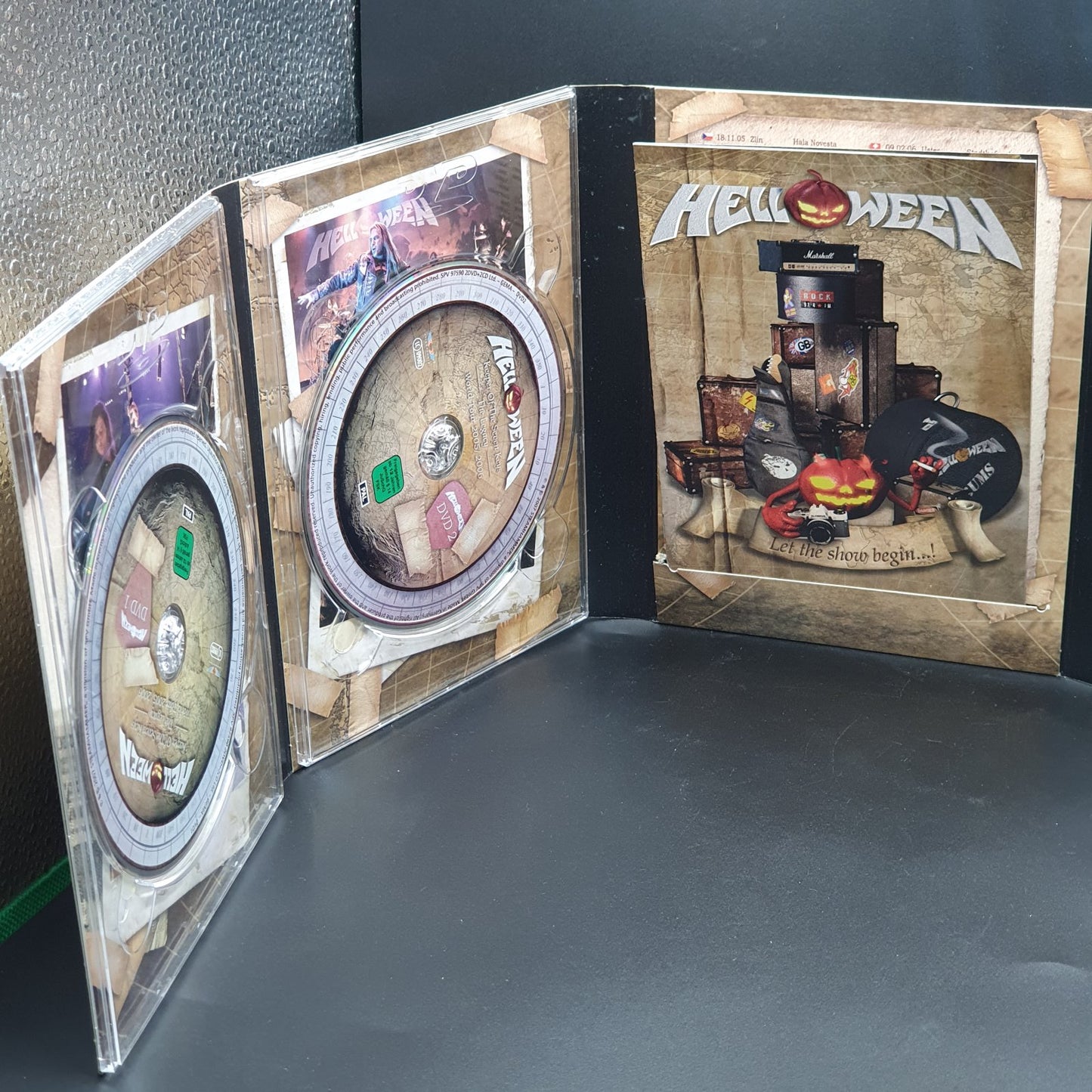 Helloween - Live On 3 Continents (DVD Música)
