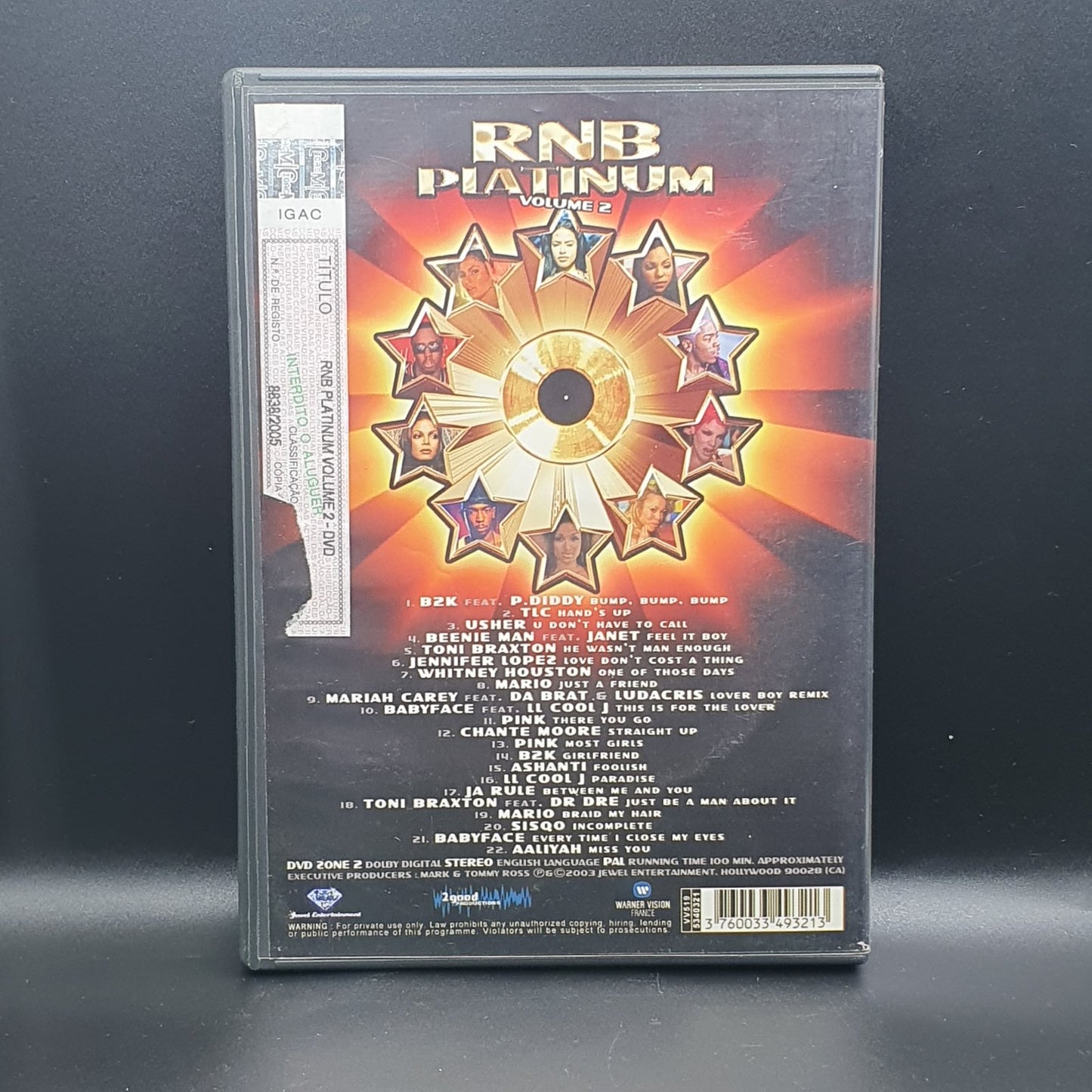 Varios - RNB Platinum Volume 2 (DVD Música)