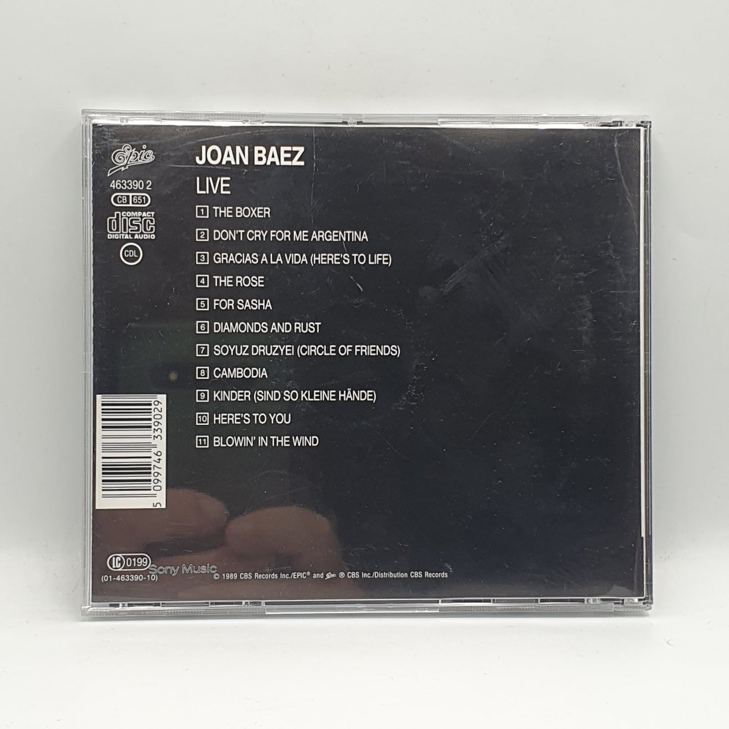 Joan Baez - Live (CD)