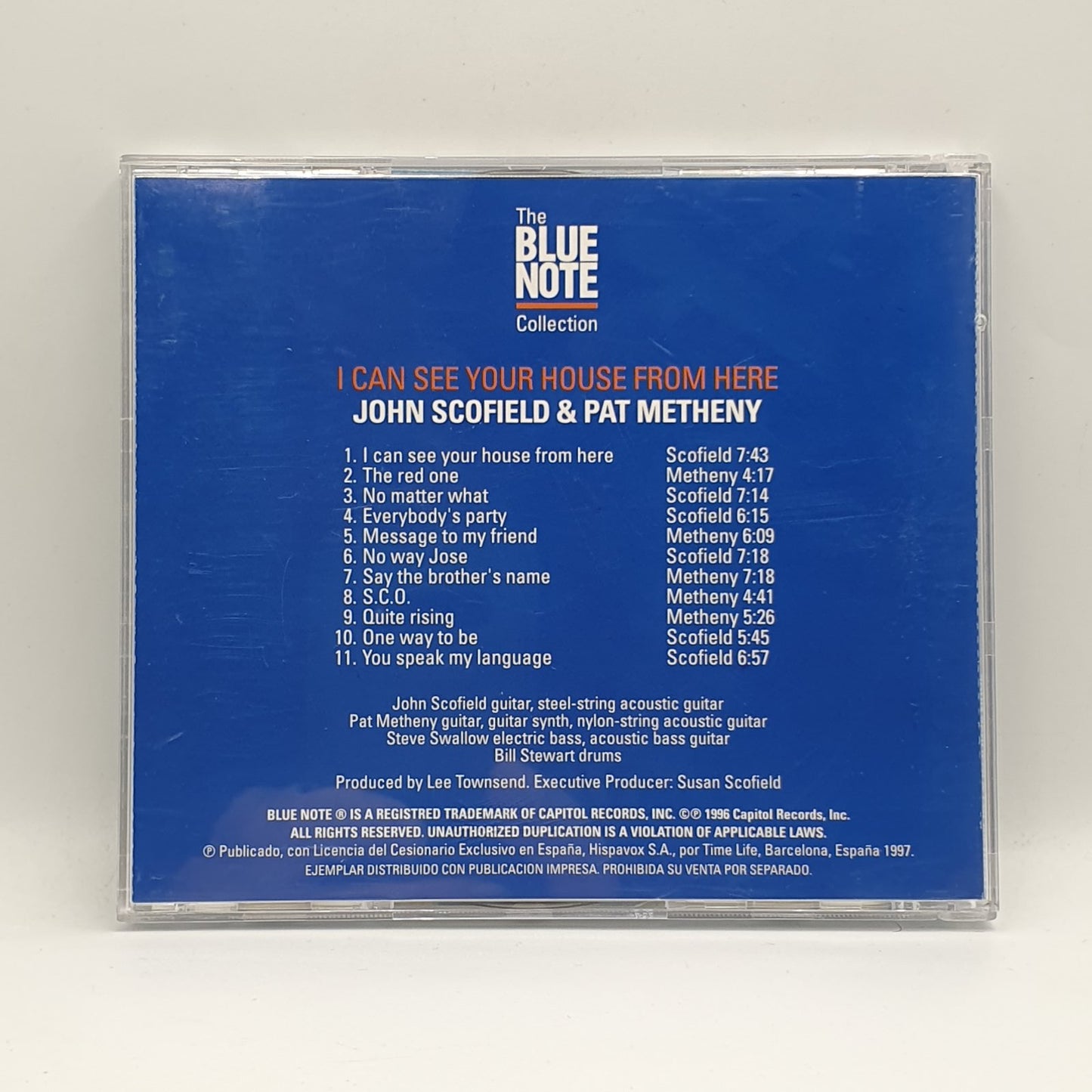 John Scofield & Pat Metheny - I Can See Your House From Here (CD)