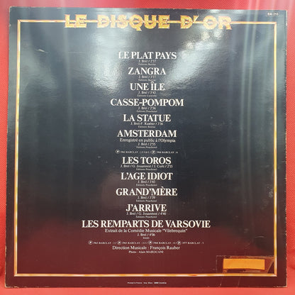 Jacques Brel - Le Disque D'or (Volume 2) (LP)