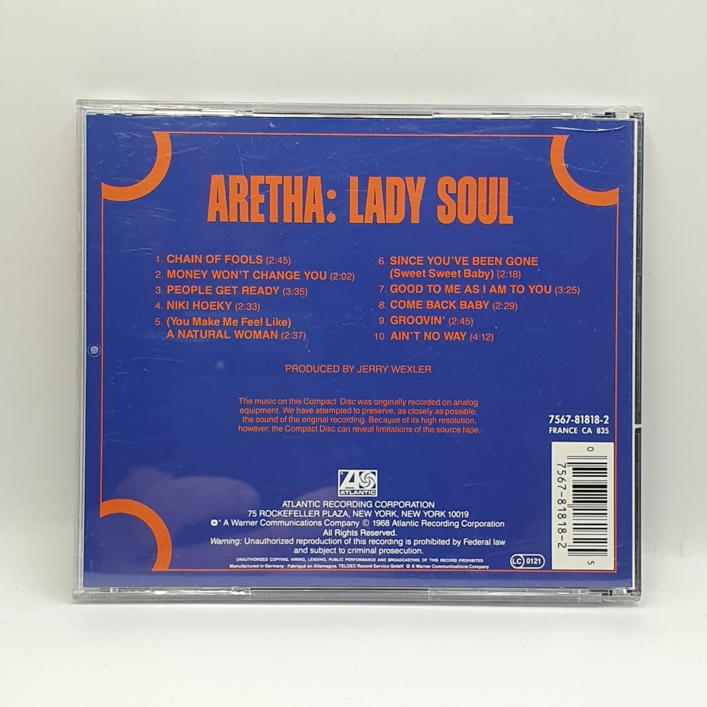 Aretha Franklin - Lady Soul (CD)