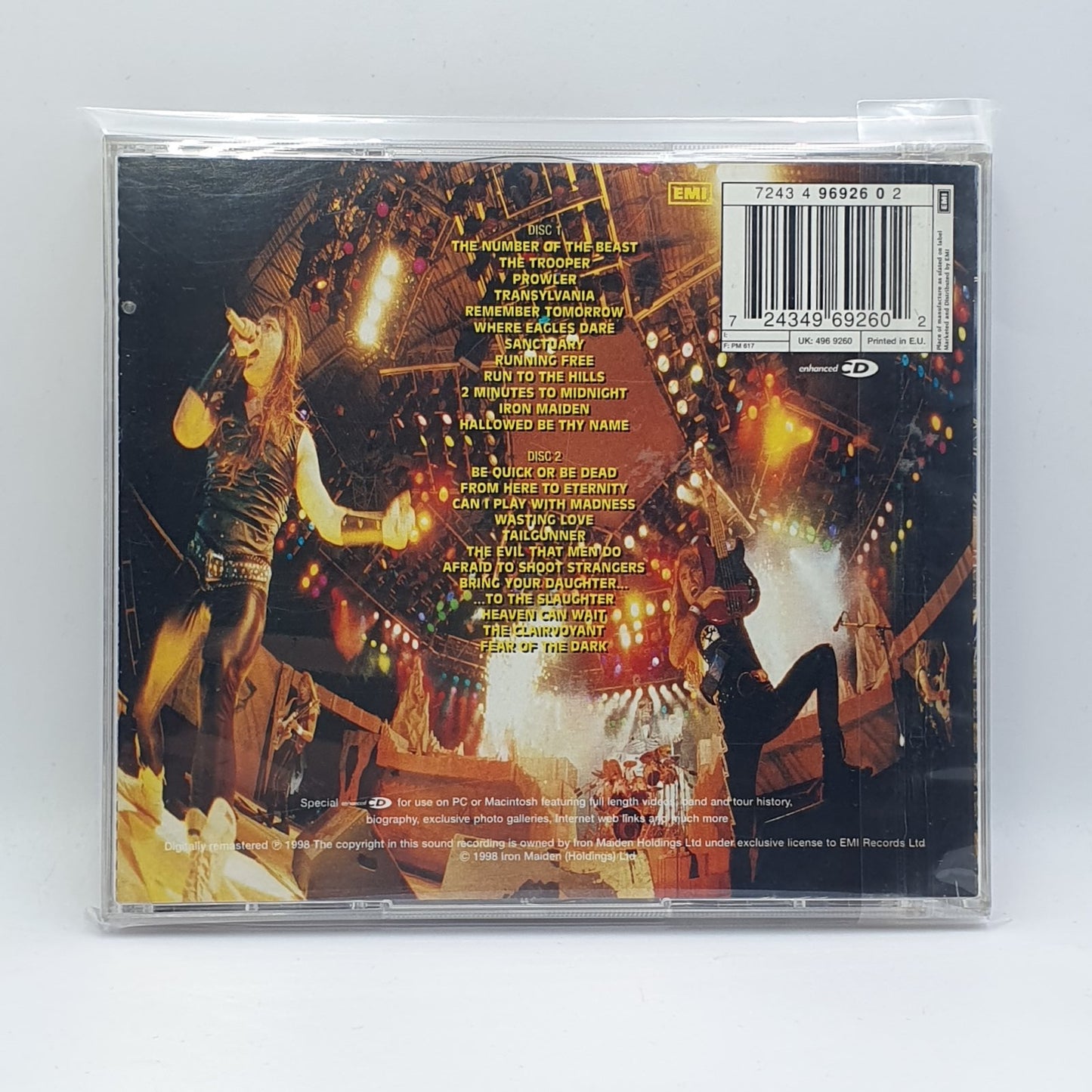 Iron Maiden - A Real Live Dead One (CD)