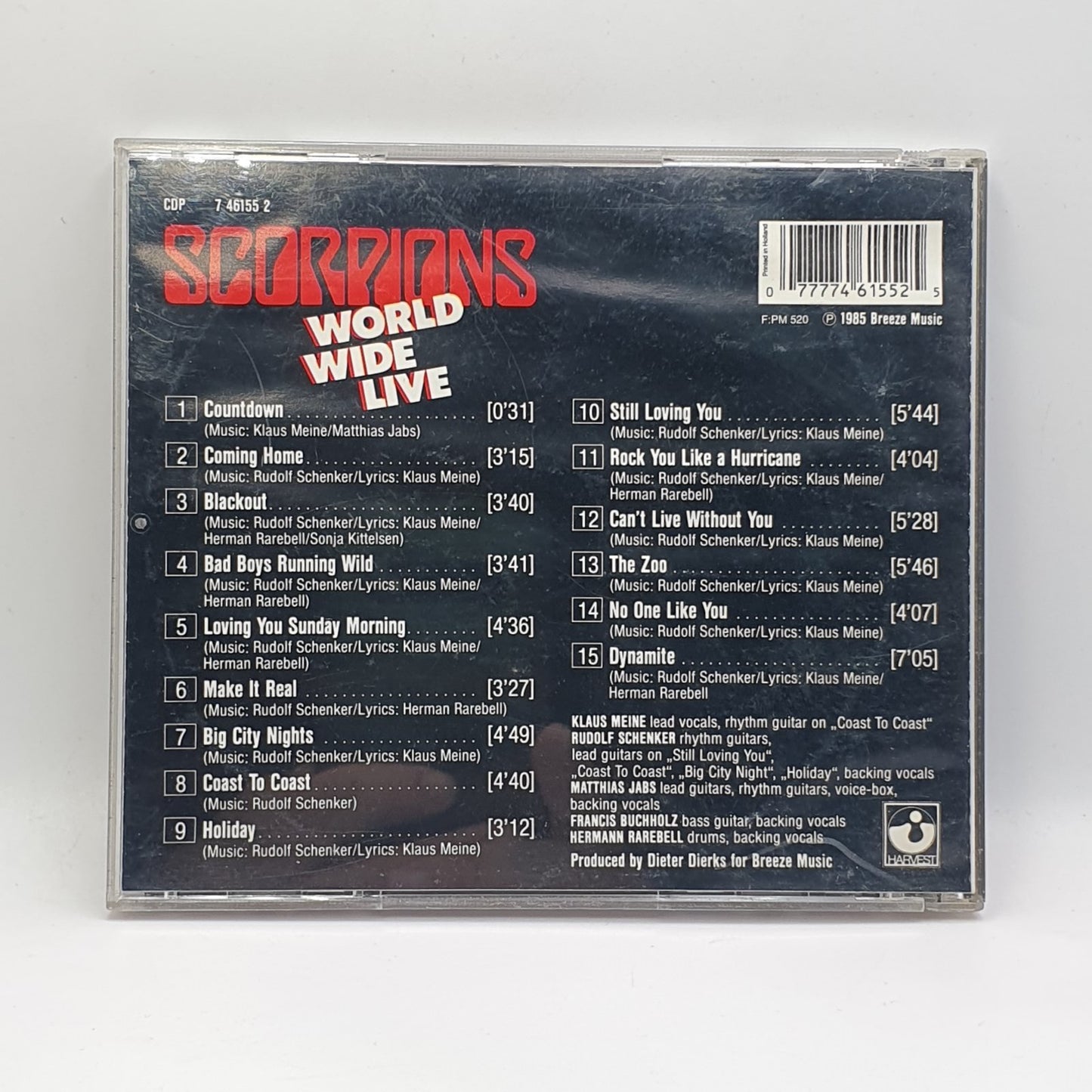 Scorpions - World Wide Live (CD)