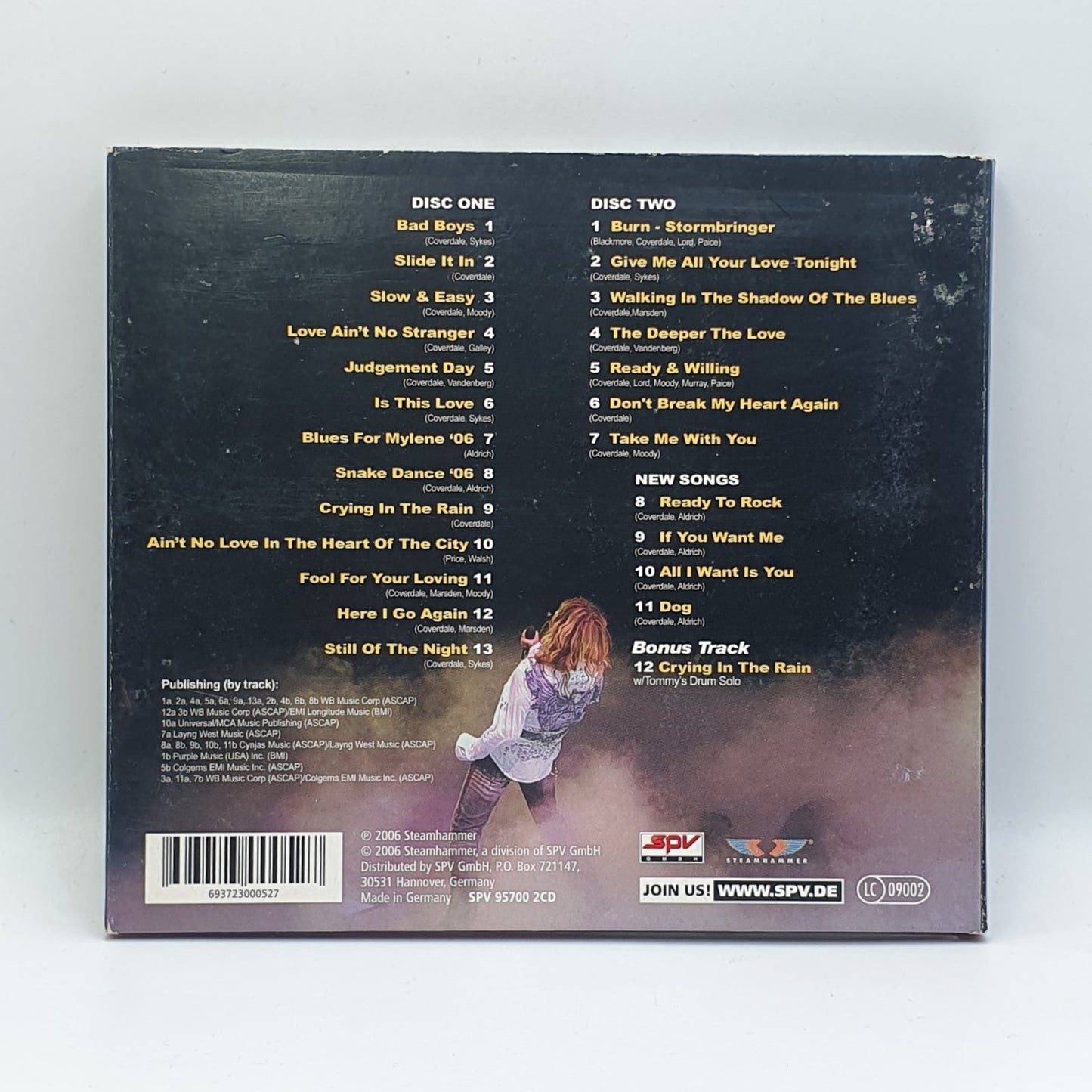 Whitesnake - Live In The Shadow Of The Blues (2xCD)