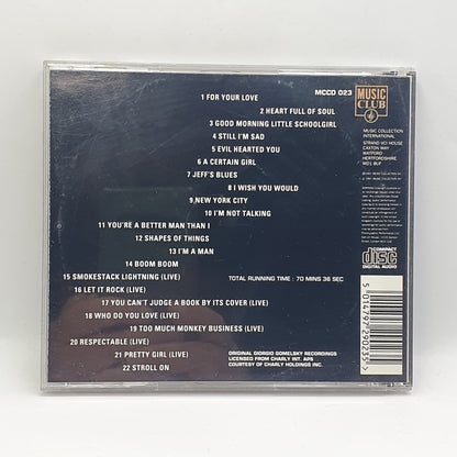 The Yardbirds Featuring Eric Clapton, Jeff Beck & Jimmy Page - The Very Best Of The Yardbirds (CD)