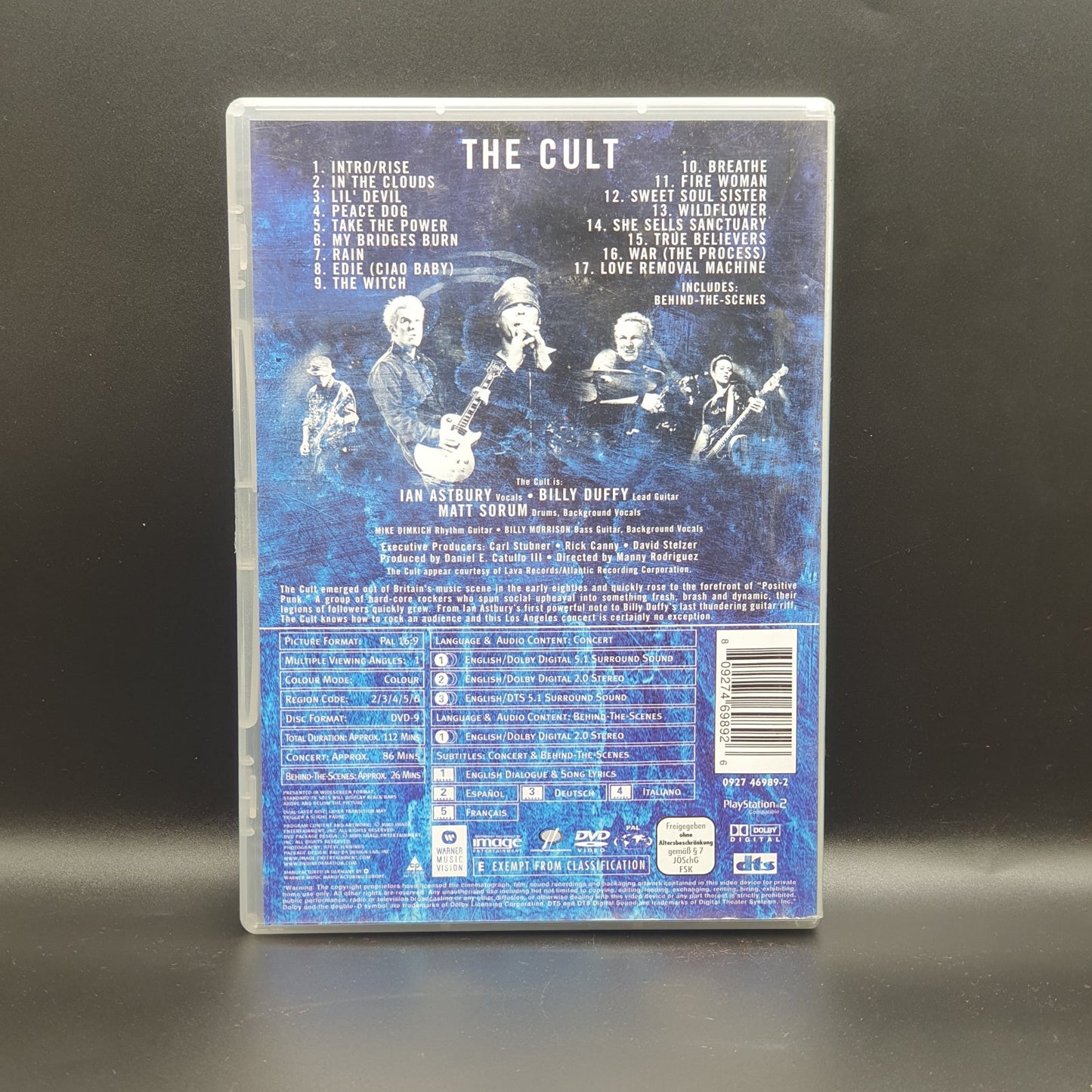 The Cult - Music Without Fear - Live From The Grand Olympic Auditorium, Los Angeles (DVD Música)