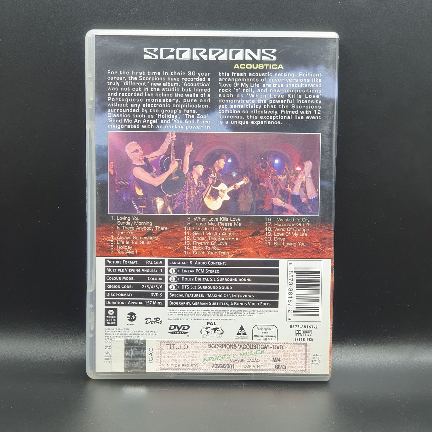 Scorpions - Acoustica (DVD Música)