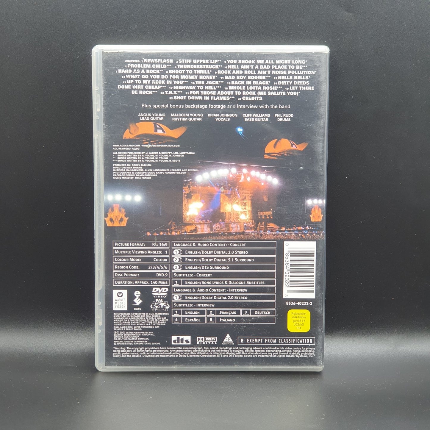 AC/DC - Stiff Upper Lip Live (DVD Música)