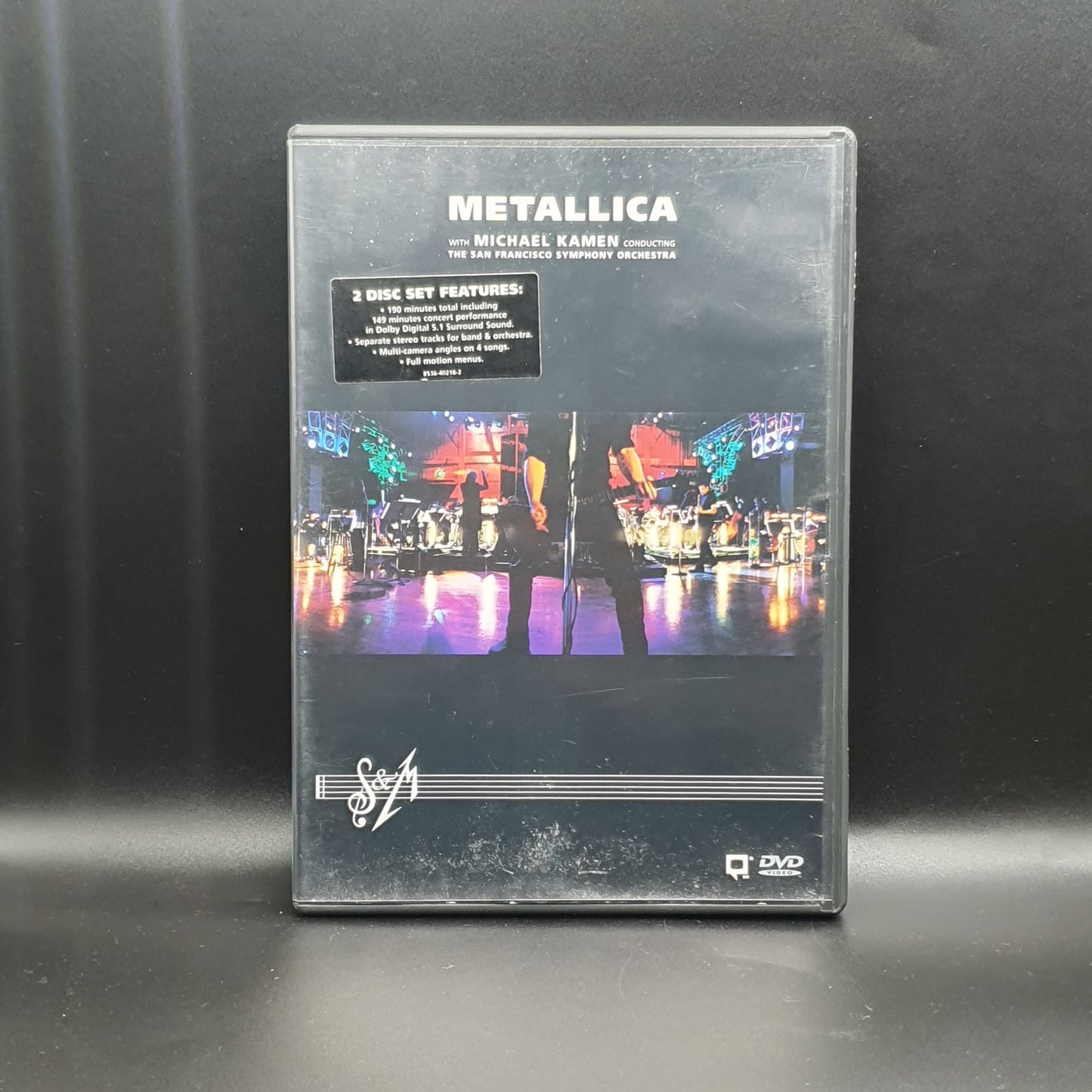 Metallica With Michael Kamen Conducting The San Francisco Symphony Orchestra* - S&M (2xDVD Música)