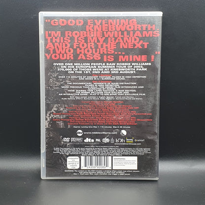 Robbie Williams - What We Did Last Summer (Live At Knebworth) (2xDVD Música)