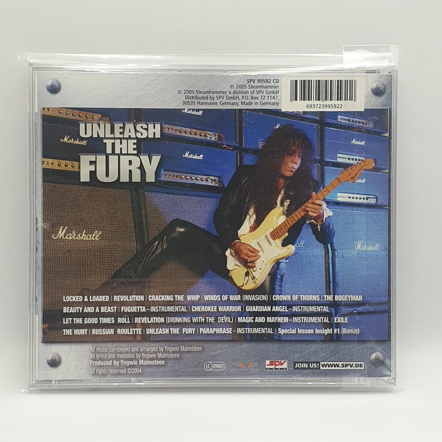 Yngwie Malmsteen's Rising Force* - Unleash The Fury (CD)