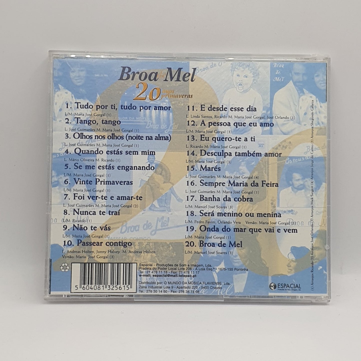 Broa De Mel - 20 Anos 20 Primaveras (CD)
