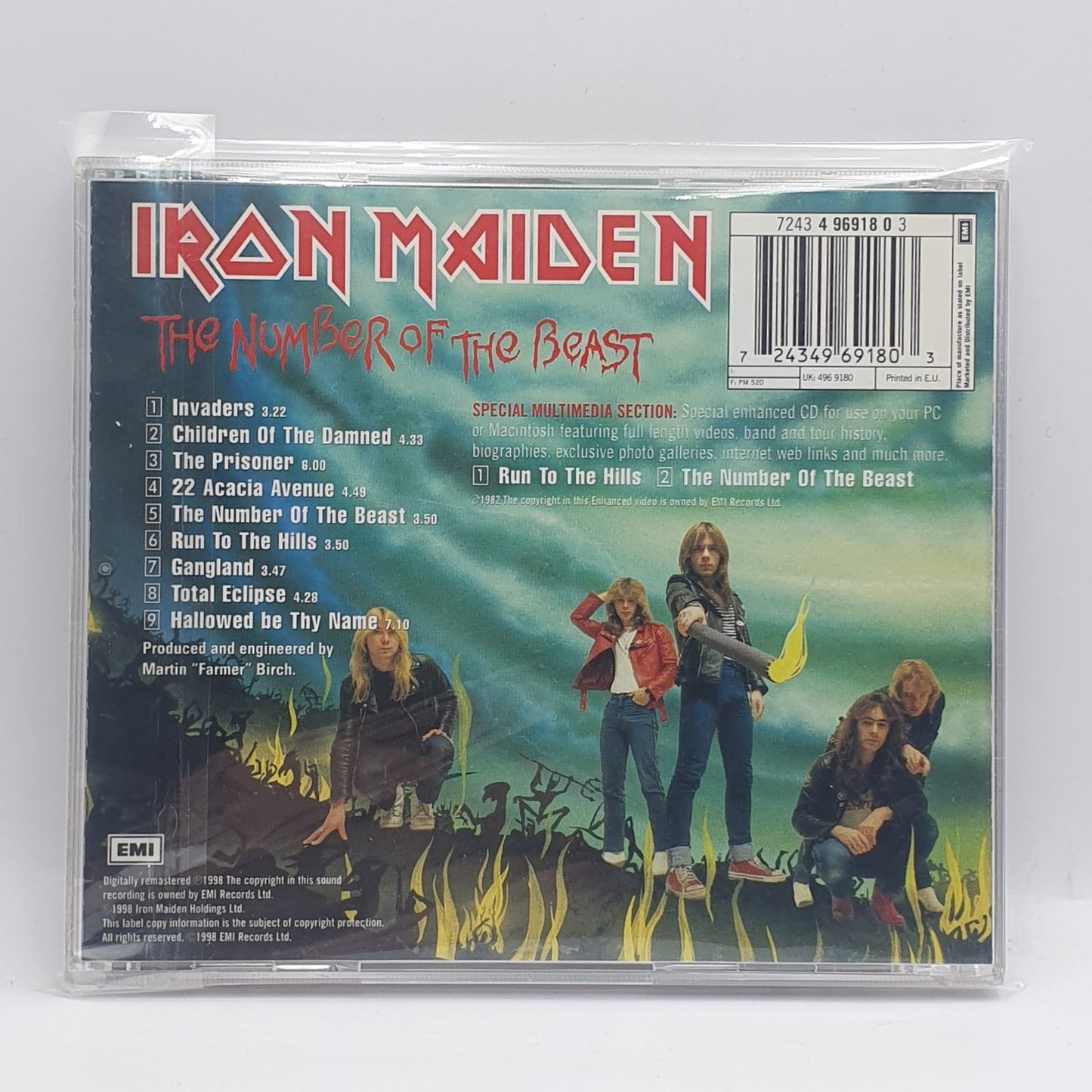 Iron Maiden - The Number Of The Beast (CD)