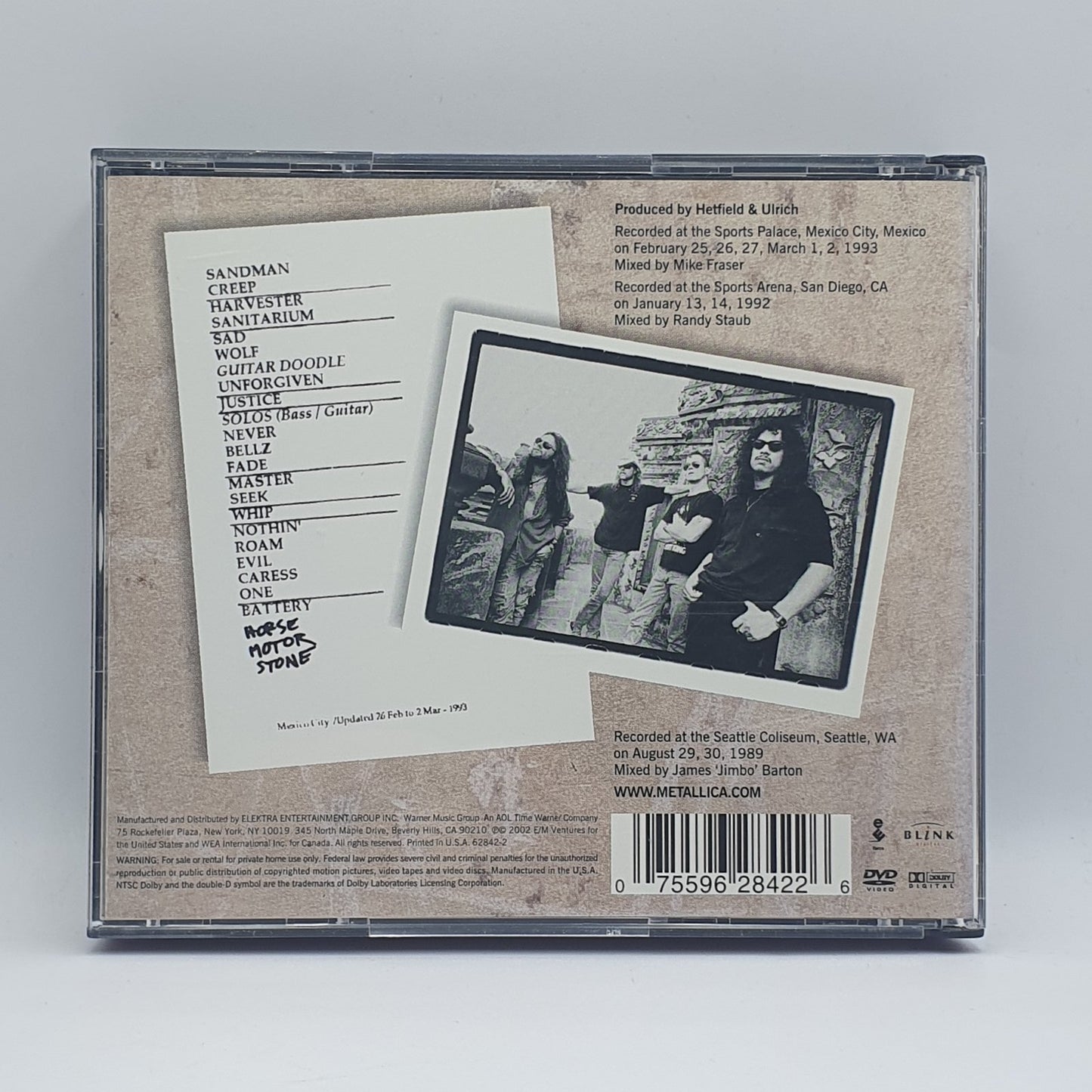 Metallica - Live Sh*t: Binge & Purge (DVD Música)