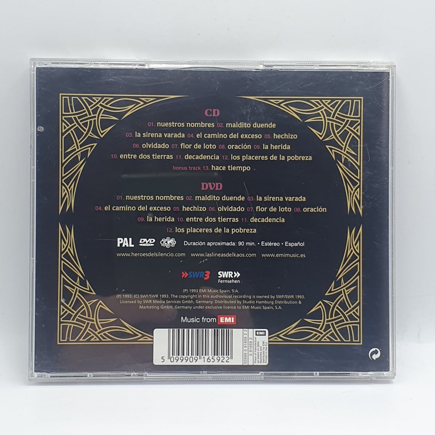 Héroes Del Silencio - Live In Germany (DVD Música)