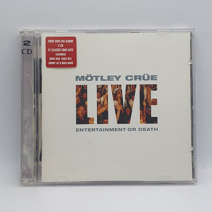 Mötley Crüe - Live: Entertainment Or Death (2xCD)