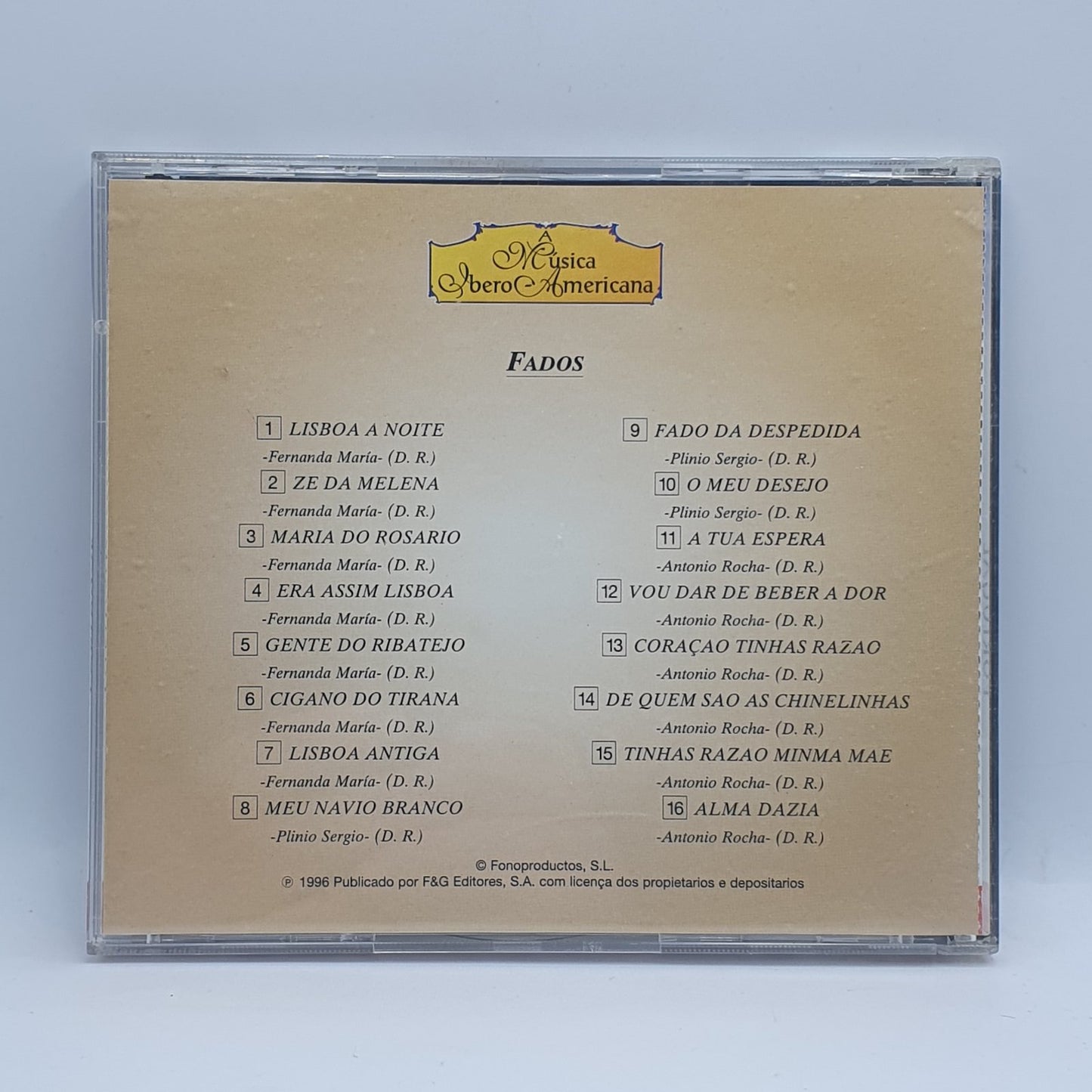 Varios - Fados Portugal (CD)