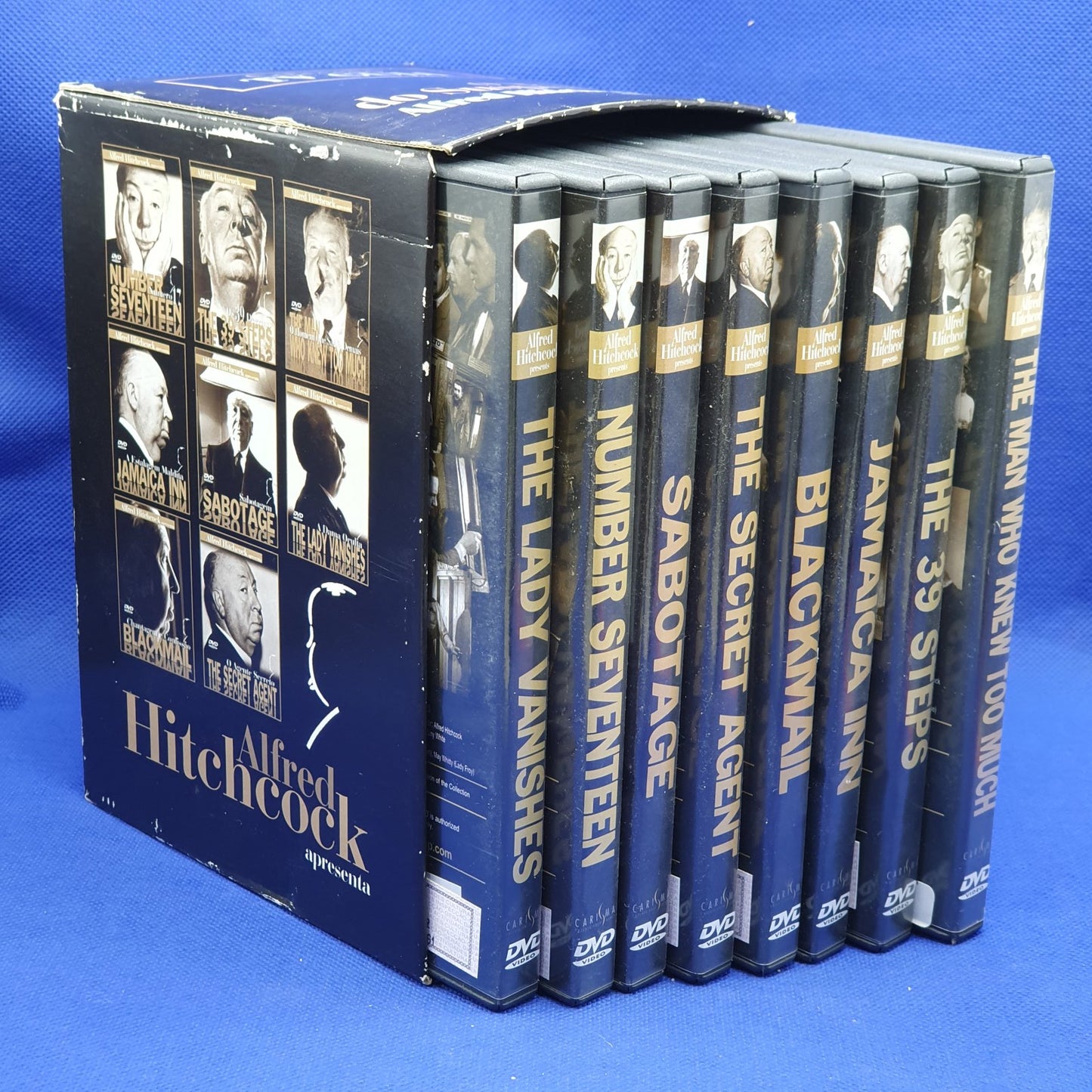 Coleção Alfred Hitchcock (8xDVD) Ref. OL-VI