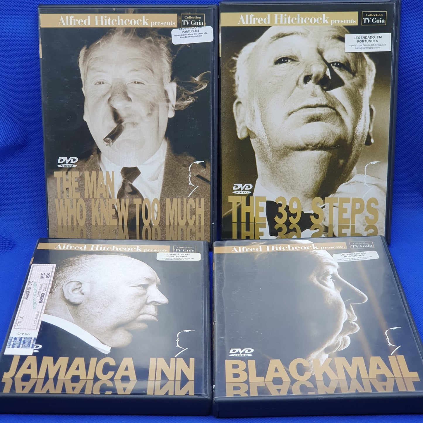 Coleção Alfred Hitchcock (8xDVD) Ref. OL-VI