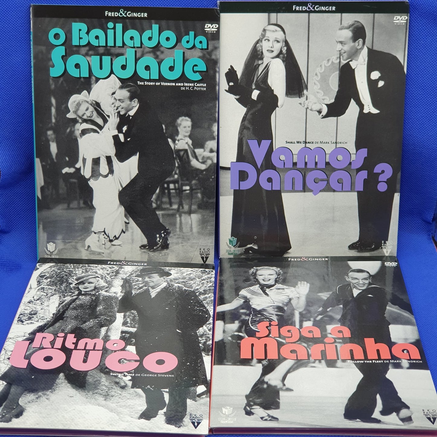 Coleção Fred & Ginger (8xDVD) Ref. OL-VI